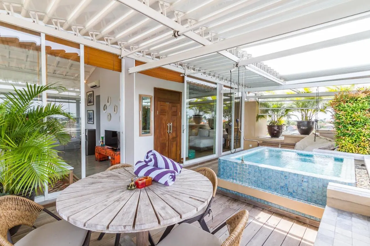 Sandikala Penthouse - Rooftop 1 Bdr Appartment With Amazing View - Oberoi Seminyak