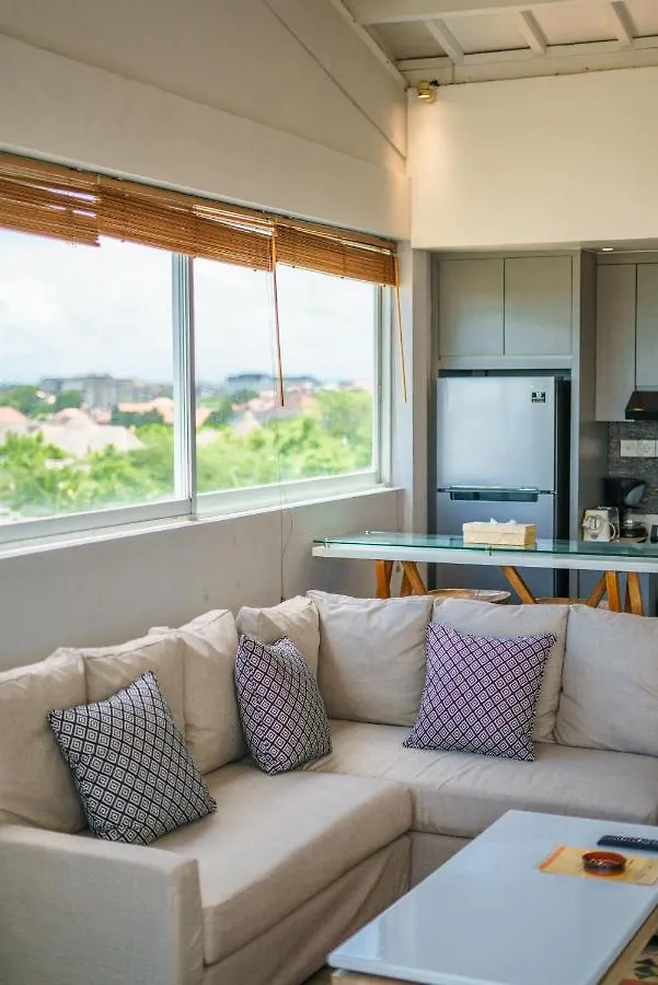Apartamento Sandikala Penthouse - Rooftop 1 Bdr Appartment With Amazing View - Oberoi Seminyak Indonésia