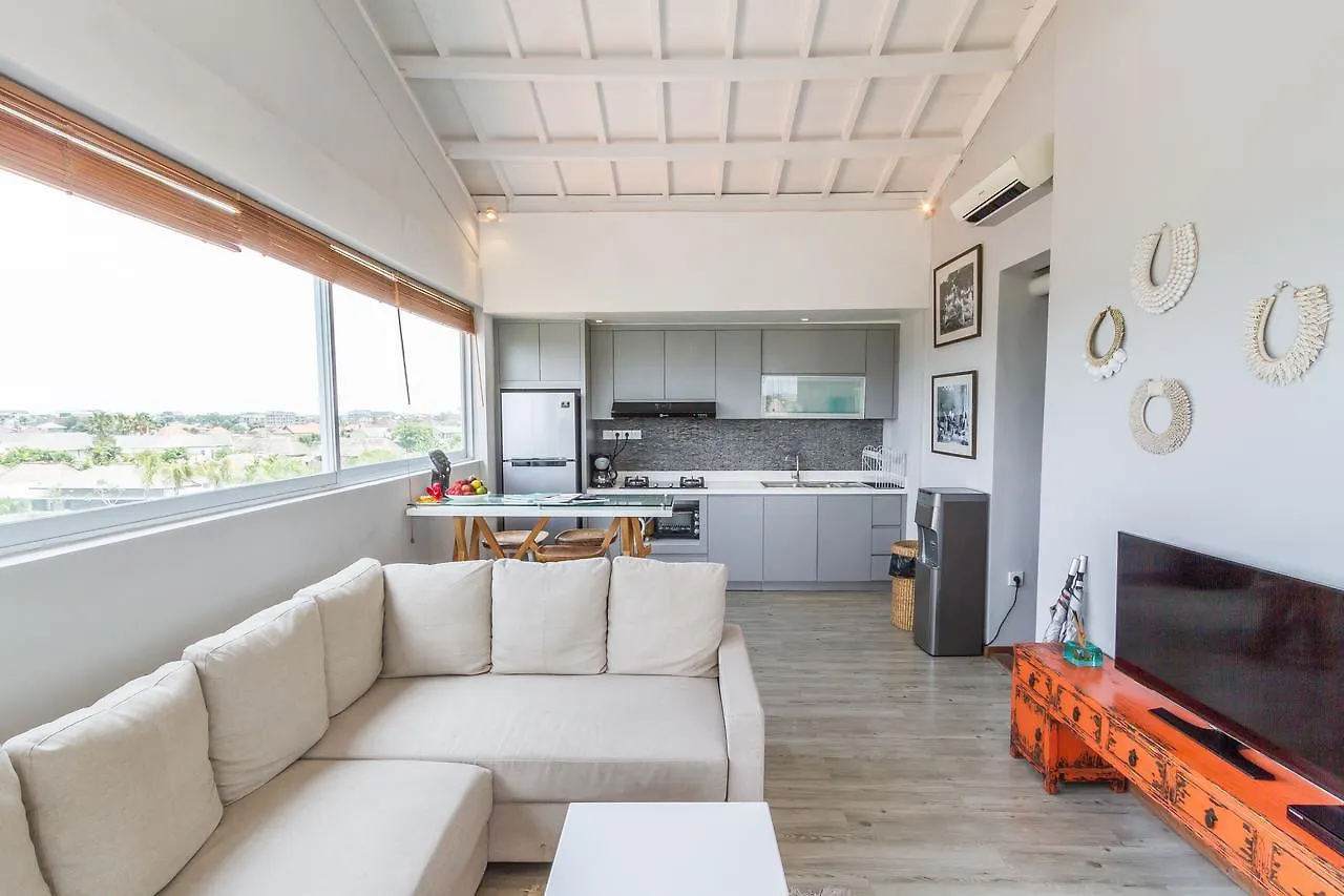 Sandikala Penthouse - Rooftop 1 Bdr Appartment With Amazing View - Oberoi Seminyak